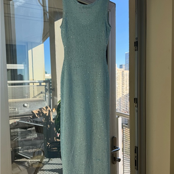 Asta Resort - Ana Dress Baia Blue Sequin - Picture 6 of 8